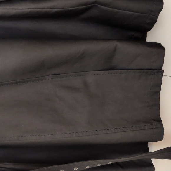 Kenneth Cole New York Black Double Breasted Trench Coat Size XL - Picture 6 of 7